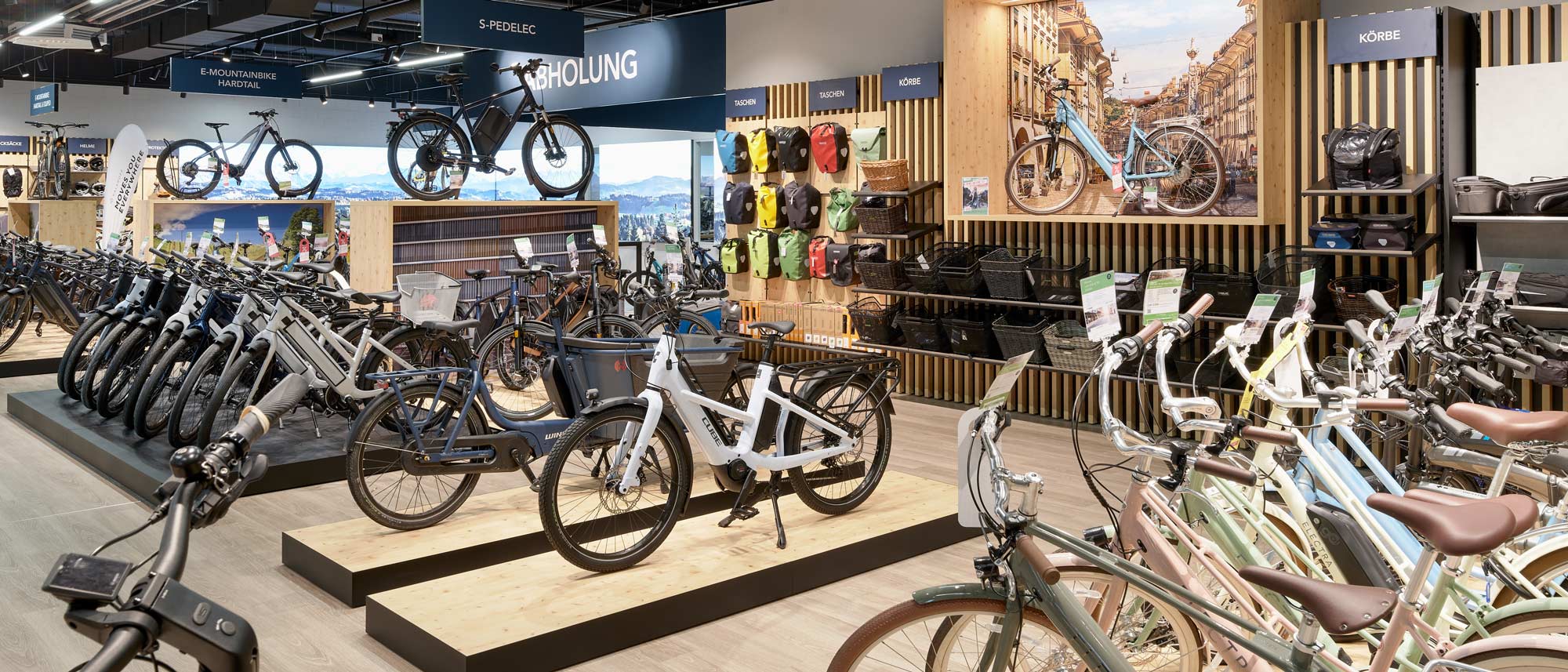M-way der Swiss E-Mobility Group – Fünf Stores in fünf Monaten – Hoffmann Interior