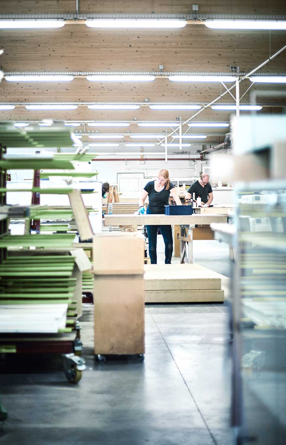 Auf 14.000 qm selbst produzieren Hoffmann Interior