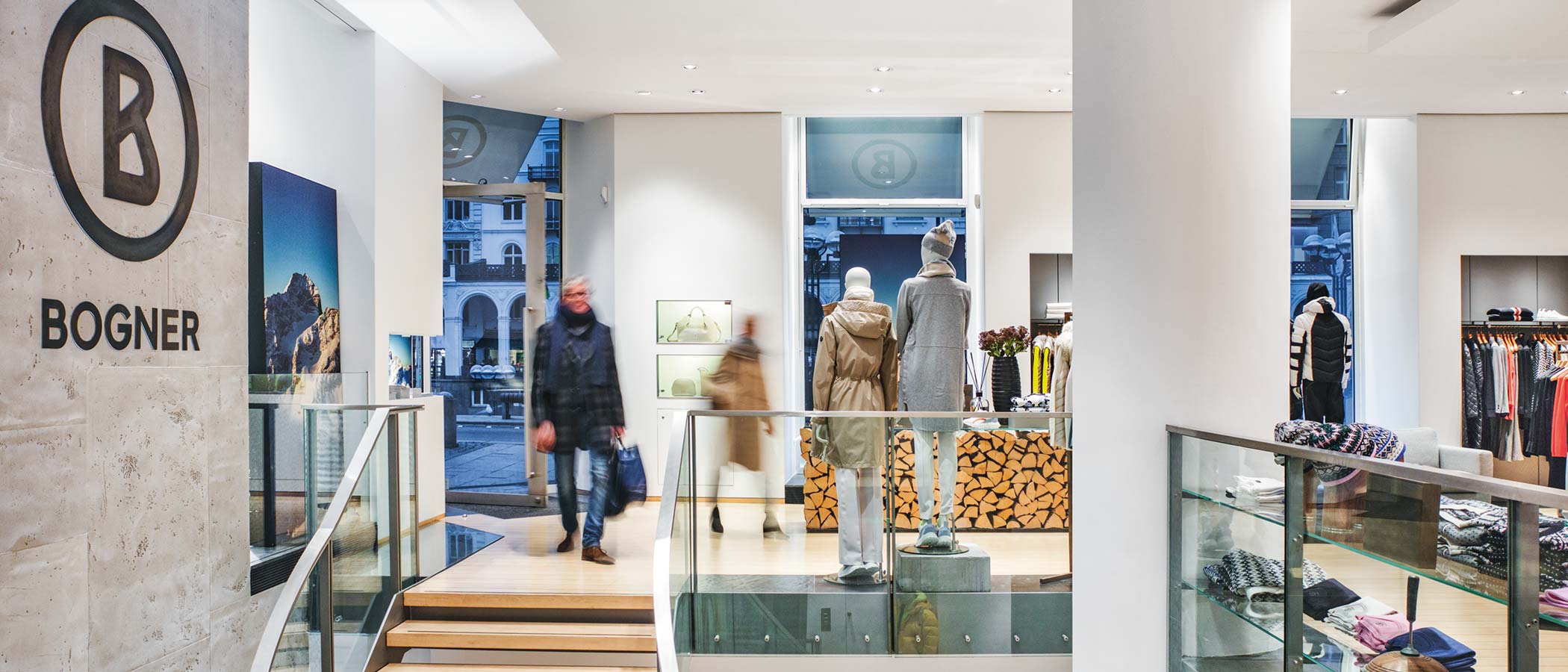 Willy BOGNER – Internationaler Auftritt mit Industrial Alpine Style – Hoffmann Interior