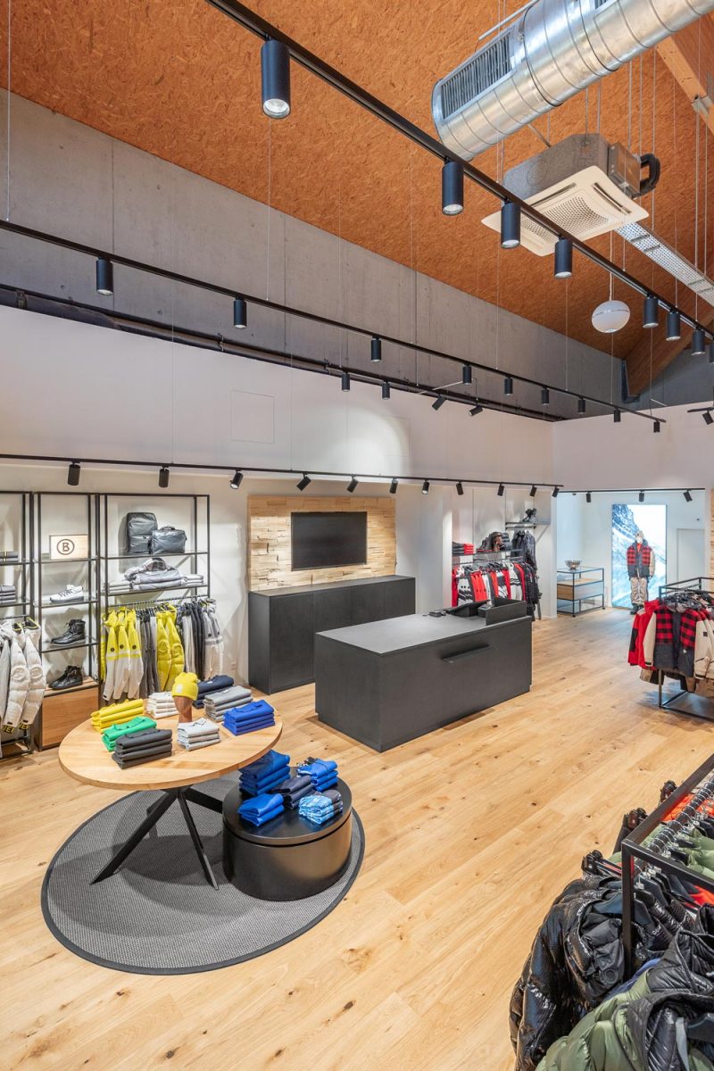 Willy BOGNER – Internationaler Auftritt mit Industrial Alpine Style – Hoffmann Interior