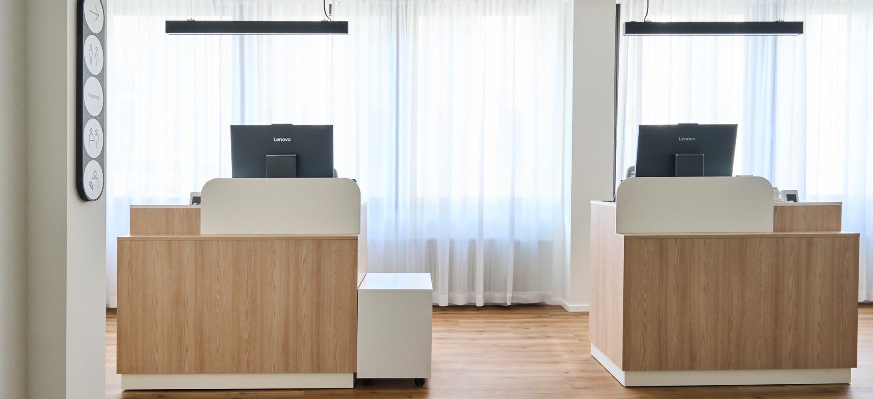 Avi Medical – 33 moderne Hausarztpraxen an sechs Standorten umgesetzt – Hoffmann Interior