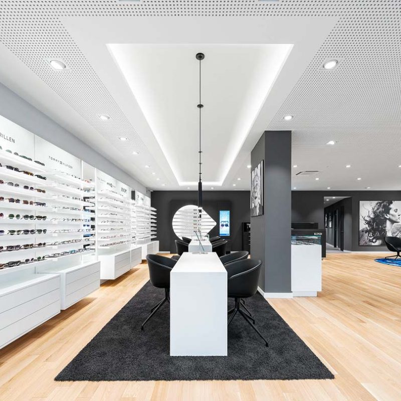 KIND Hörgeräte – Moderner Store für Beratung und Verkauf auf 240 m² – Hoffmann Interior