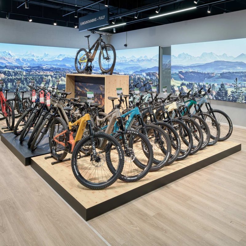 M-way der Swiss E-Mobility Group – Fünf Stores in fünf Monaten – Hoffmann Interior