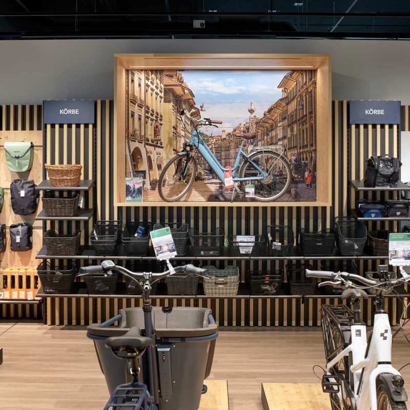 M-way der Swiss E-Mobility Group – Fünf Stores in fünf Monaten – Hoffmann Interior