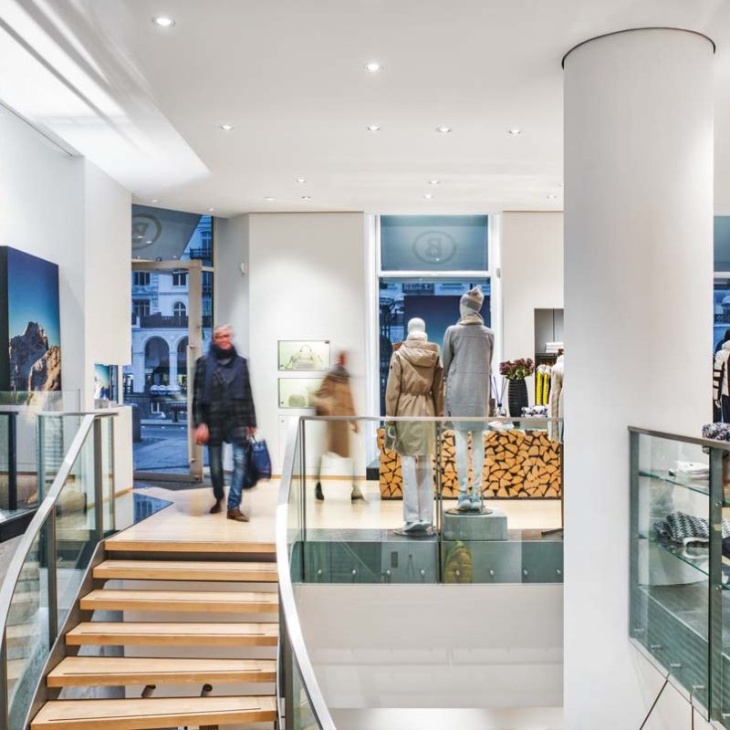 Willy BOGNER – Internationaler Auftritt mit Industrial Alpine Style – Hoffmann Interior