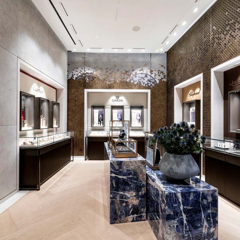 Bucherer Deutschland – Umbauten vom Hamburger Jungfernstieg bis nach London – Hoffmann Interior