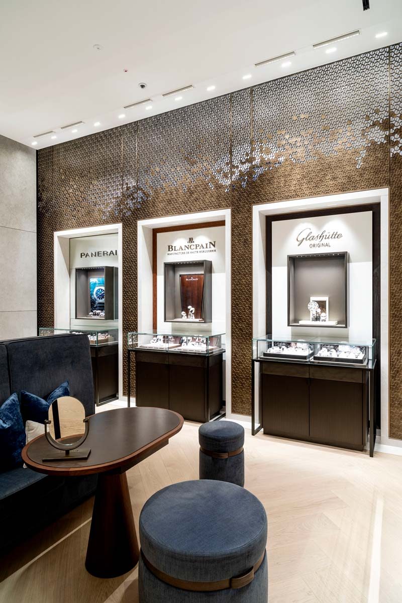 Bucherer Deutschland – Umbauten vom Hamburger Jungfernstieg bis nach London – Hoffmann Interior