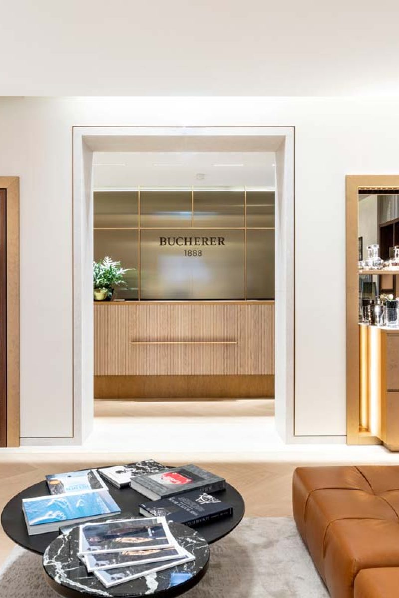 Bucherer Deutschland – Umbauten vom Hamburger Jungfernstieg bis nach London – Hoffmann Interior
